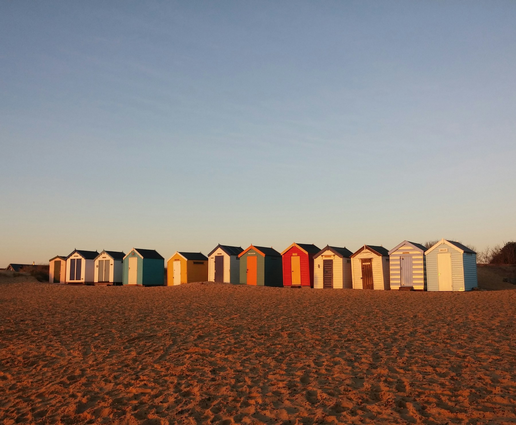 Suffolk coastline, the cover photo of a Cura guide